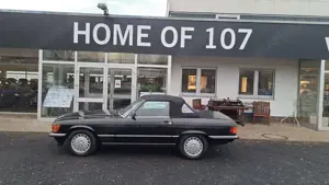 Mercedes-Benz SL 560 Schwarz Uni / Leder Mittelrot