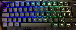 ISY IGK-5000-BK RGB-Beleuchtung! Mechanische Gaming Tastatur!!