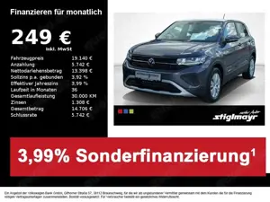 Volkswagen T-Cross 1.0 TSI APPs+LED+PDC+SITZHZG+Klima