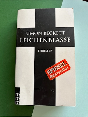 Leichenblässe-Simon Beckett (Thrillerbuch)