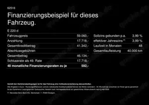 Mercedes-Benz E 220 d AMG Edition Night Pano Burmester 360 AHK Bild 2