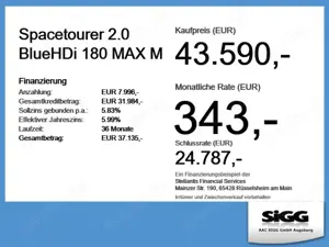 Citroen Spacetourer 2.0 BlueHDi 180 MAX M 7-Sitzer