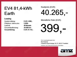 Kia EV4 81,4-kWh Earth Gewerbeangebot*360°Kamera* Bild 4
