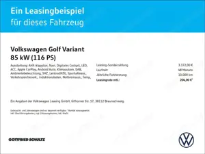 Volkswagen Golf Variant VIII 2.0 TDI Life Navi   AHK   Travel Assist   LED Bild 2