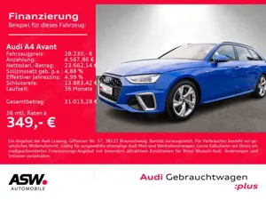 Audi A4 S line 40 TDI NAVI LED PANO AHK GRA