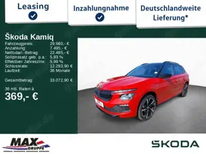 Skoda Kamiq 1.5 TSI Monte Carlo PANO*KAM*LED