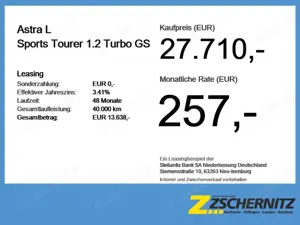 Opel Astra L Sports Tourer 1.2 Turbo GS LED+SHZ+360 Bild 4