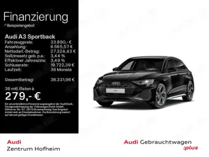 Audi A3 35 TFSI S line S tro*LED*Virtual*Na