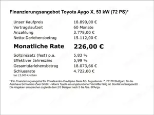Toyota Aygo X TEAMPLAYER+CPLAY+SONDERAKTION+SOFORT Bild 5
