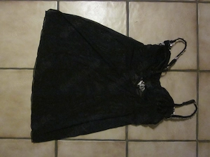 Gr. 40+ 42: 2 Negligé +Gr. 40 42: Nylonstrumpfhosen, haut schwarz+Gr. 40: Diverses Socken + Klistier Bild 8