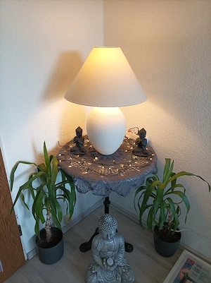 Bistro - Tisch mit Lampe nur zusammen 