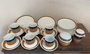Thomas Scandic Kaffeeservice für 6 Personen - Vintage - neuwertig