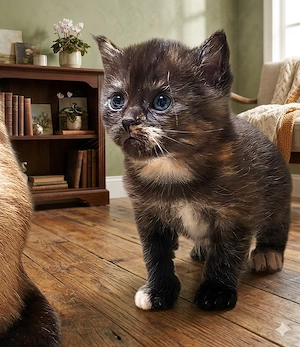 Ragdoll Siam Maincoon Mix Kitten 