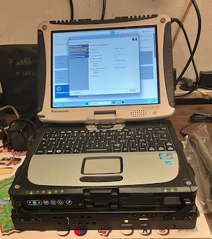 Bosch - KTS 560 Diagnosegerät + Panasonic CF 19 Toughbook ESItronic