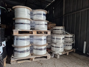 NEXANS Installationskabel, geschirmt halogenfrei 3G2,5 mm  EQLQ EASY weiß, Kabeldurchmesser 9,6 mm