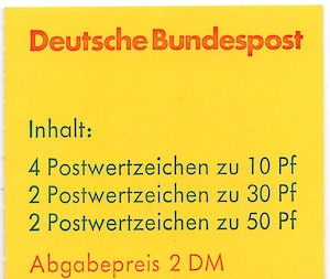 (0093) BUND MH 22 c postfrisch