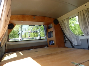 VW T4 2,5 TDI Transporter, AHK, 5-Sitzer, Eigenausbau, Fahrradträger, Dachträger, TÜV 04 28 EZ: 2001 Bild 7
