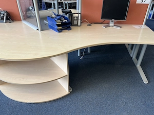 Büro Tischinsel 4 Arbeitsplätze   Teamarbeitsplatz