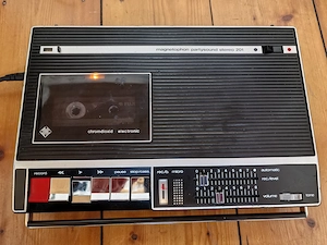 Telefunken Magnetophon Partysound Stereo 201 Cassetten-Recorder