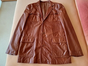 Elegante Lederjacke