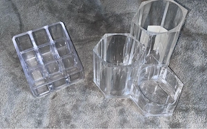 2 er Set Utensilienbehälter