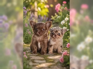 Charmante Chihuahua-Welpen   liebevoll aufgezogen