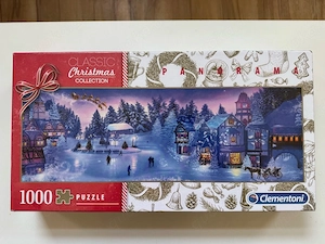 Puzzle 1000 Christmas Panorama - Neu
