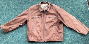 Vintage-Lederjacke
