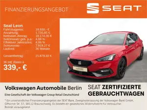 SEAT Leon 1.0 eTSI DSG FR Navi LED SHZ ACC PDC