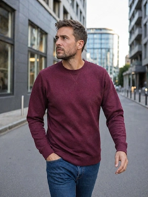 H&M Sweater Weinrot Gr.M wie Neu!