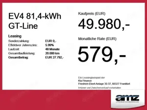 Kia EV4 81,4-kWh GT-Line *Head-Up-Display*360°Kamera Bild 4