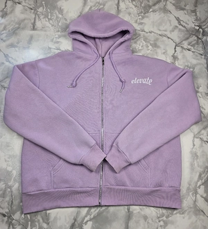 Elevate Zipper Hoodie Rosa Gr.M 