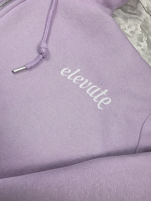 Elevate Zipper Hoodie Rosa Gr.M  Bild 5