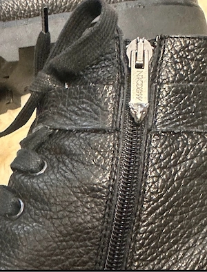 Marc Cain Stieffeletten Leder Schwarz Hochwertig Gr 39 Top Bild 5