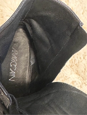 Marc Cain Stieffeletten Leder Schwarz Hochwertig Gr 39 Top Bild 4