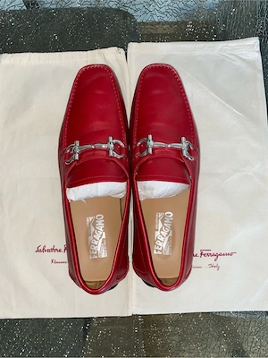 Salvatore Ferragamo Moccasins Loafers Herren Original NEUWERTIG