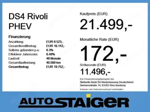 DS Automobiles DS 4 DS4 Rivoli PHEV AHK+LED+SD+SHZ+2xKlima++Kam. Bild 5