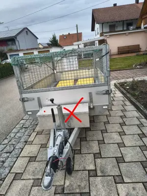 Trailer-Anhänger Others Ecos  2,5x1,5m mit Gitteraufbau