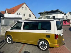 Volkswagen T6 California California DSG Ocean  Weiß/Kurkumagelb  DSG/AHK Bild 2