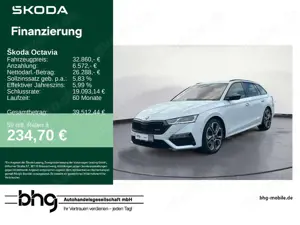Skoda Octavia Combi RS 2.0 TDI DSG Challenge Standhzg