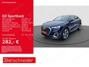 Audi Q3 35 TFSI S Line AHK STAND NAVI 19