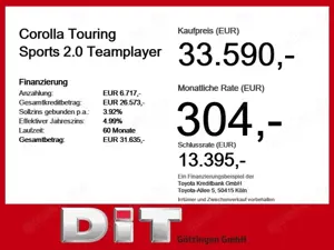 Toyota Corolla Touring Sports 2.0  Teamplayer ACC+LED Bild 4