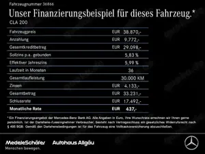 Mercedes-Benz CLA 200 CLA 200 AMG Night Fahr-Assi 360° Multibeam Keyless Bild 5