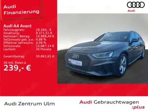 Audi A4 S-Line 35 Black TDI LED NAVI+ PDC SHZ