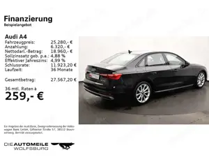 Audi A4 40 TFSI S-tronic advanced Tempo/Einparkhi/Mul Bild 2