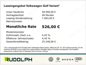 Volkswagen Golf Variant VIII R 2.0 TSI 4Motion DSG LED HUD ACC AHK SHZ PDC Bild 4