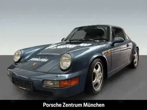 Porsche 964 911 Carrera 4 Targa Leder-blau 115.000 km