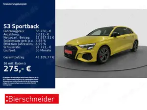 Audi S3 TFSI Black PANO LED NAVI SHZ