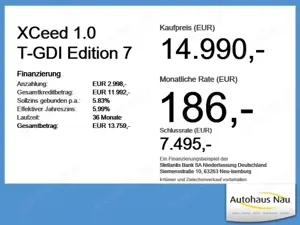 Kia XCeed 1.0 T-GDI Edition 7 incl.Big Deal Paket Bild 4
