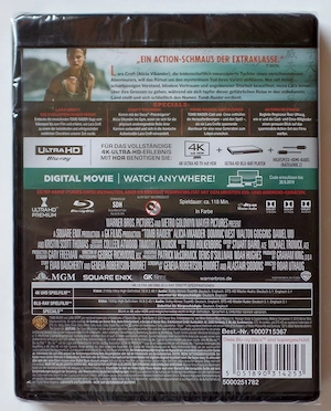 Tomb Raider 4K UHD neu OVP Bild 2